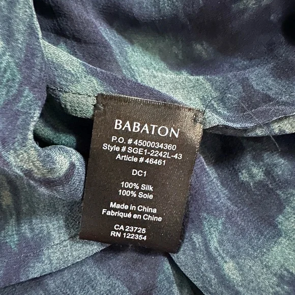 Babaton Silk Ruffle Blouse - Picture 11 of 11